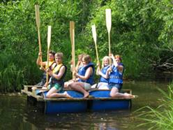 flåte_padling_Villmarkstunet,_leirskole